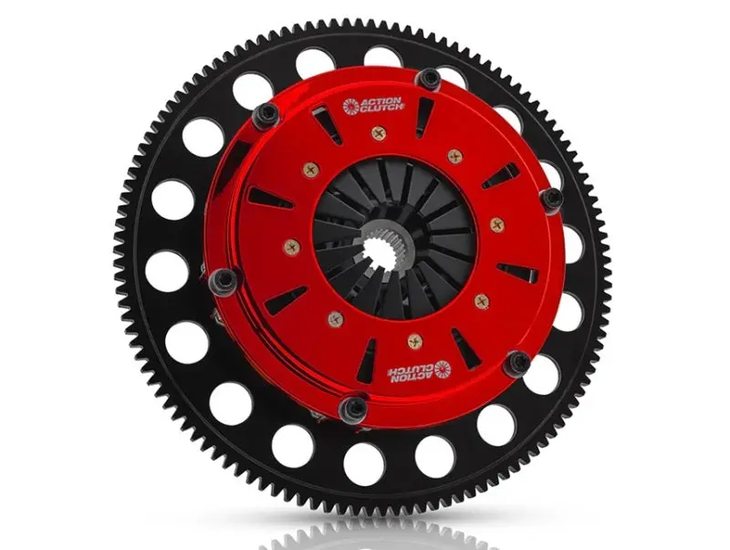 Action Clutch 02-06 Acura Rsx 2.0L (K20a3) 7.25In Sprung Twin Disc Race Clutch W/Chromoly Flywheel 1