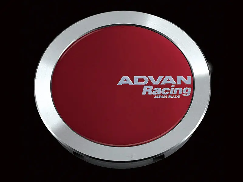 Advan 63Mm Flat Centercap In Candy Red 1