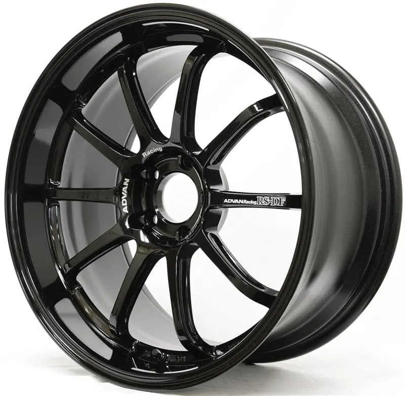 Advan Racing Rs-Df 19X9.5 +35 5X120 Wheel In Racing Titanium Black 1