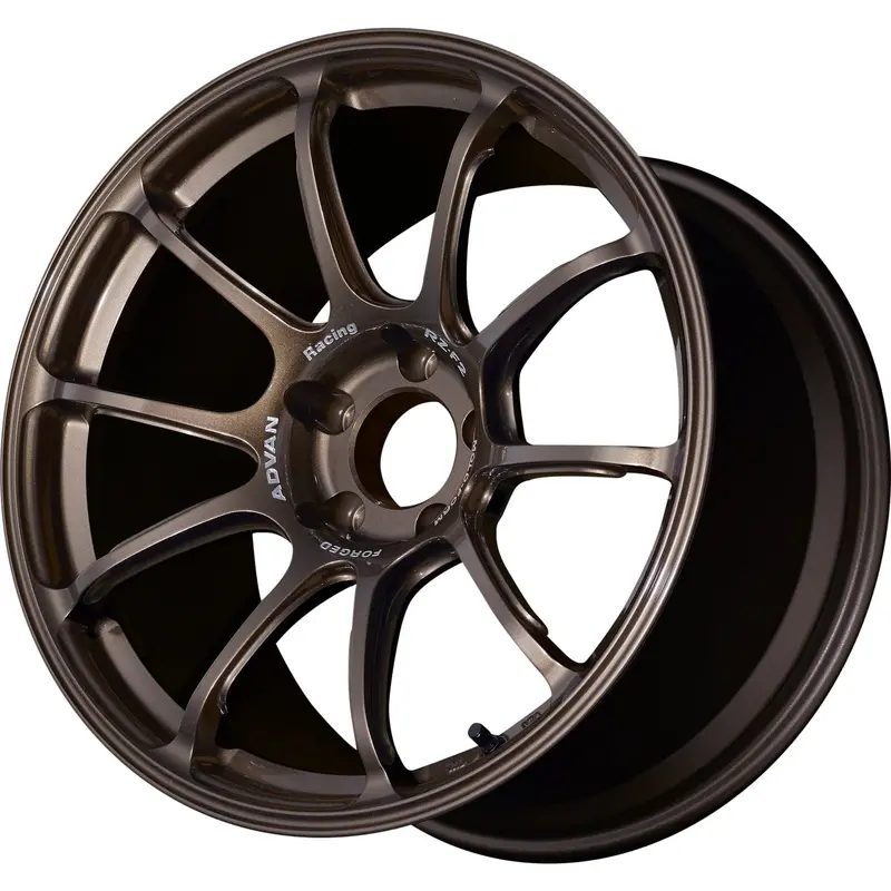 Advan Racing Rz-F2 18X9.5" +29 5X114.3 Racing Umber Bronze Wheel 1