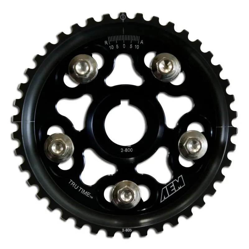 Aem 92-01 Honda Prelude Si Vtec/ Base & Sh True Black Tru-Time Cam Gear 1