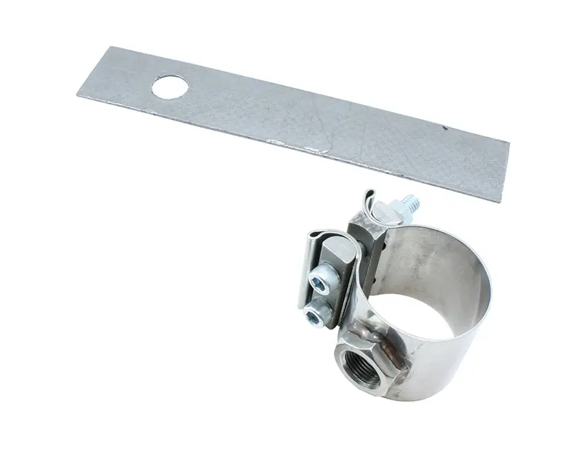 Aem No-Weld O2 Sensor Mount For 1.75 To 2.0 Inch Diameter Pipe (30-2355-200) 1