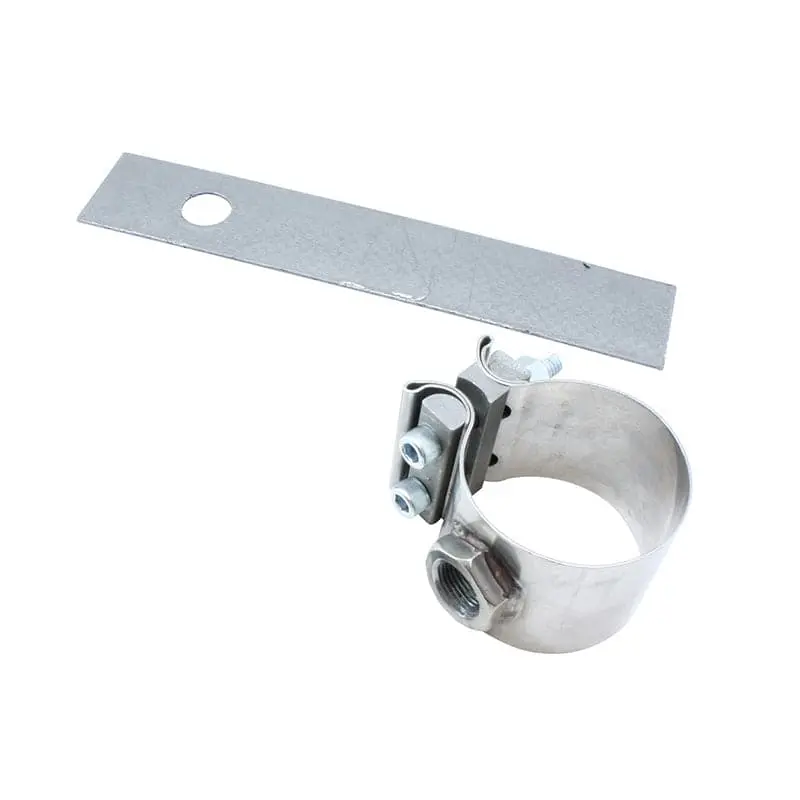 Aem No-Weld O2 Sensor Mount For 2.25 To 2.5 Inch Diameter Pipe (30-2355-250) 1