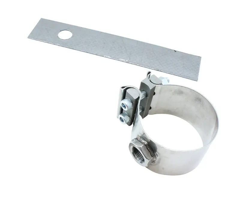 Aem No-Weld O2 Sensor Mount For 2.75 To 3 Inch Diameter Pipe (30-2355-300) 1