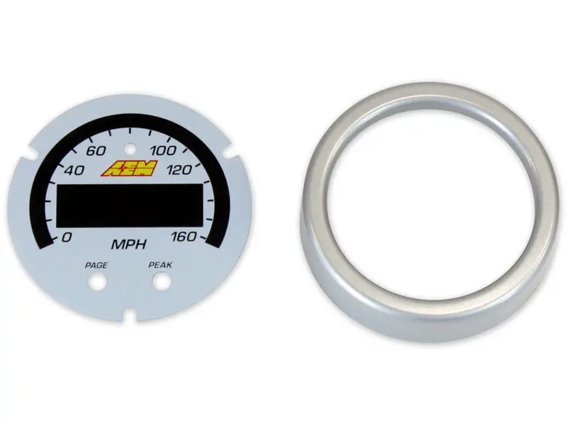 Aem X-Series 0-160 Mph Gps Speedometer Gauge Accessory Kit (30-0313-Acc) 1