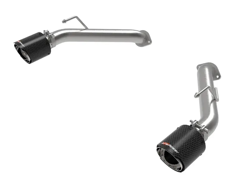 Afe 2023+ Nissan Z V6-3.0L (Tt)Takeda Stainless Steel Axle-Back Exhaust System W/ Carbon Fiber Tip (49-36137-C) 1