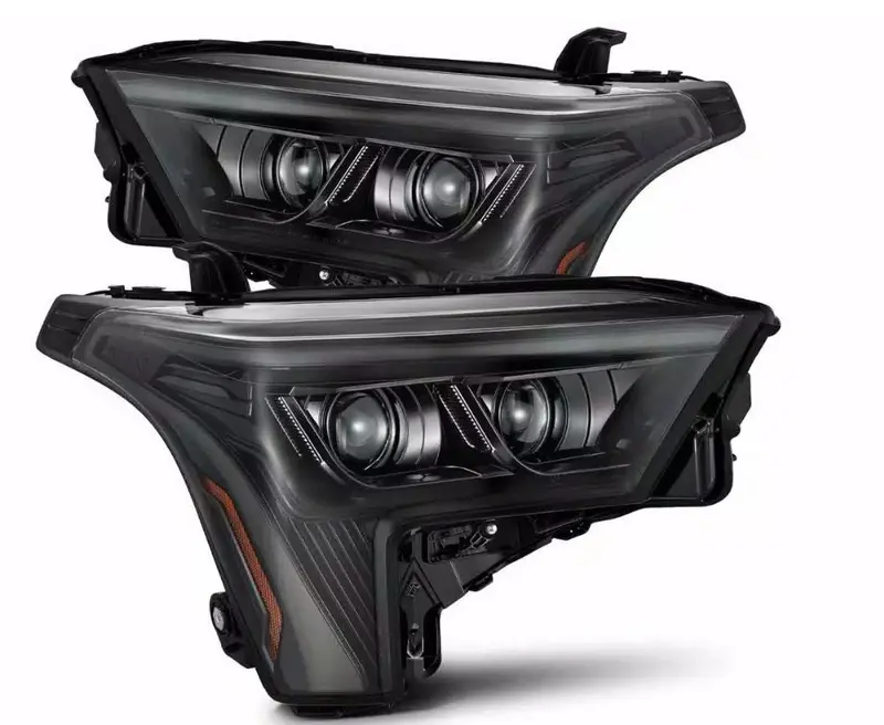 Alpharex 22-23 Toyota Tundra Luxx-Series Proj. Headlights Alpha-Black (Req. Conv 810029 Or 810030) (880873) 1