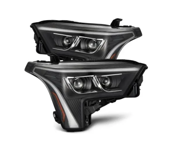 Alpharex 22-25 Toyota Tundra Luxx-Series Proj. Headlights Black (Req. Converter 810029 Or 810030) (880874) 1