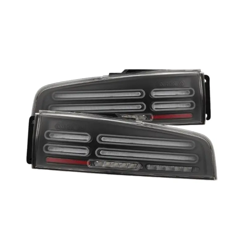 Alpharex 23-25 Nissan Z Nova-Series Quad-Loop Style Prismatic Led Tail Lights - Black (691012) 1
