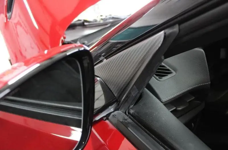 Ams 2020+ Toyota Gr Supra Anti-Wind Buffeting Kit - Matte Carbon (Ams.38.06.0002-2) 1