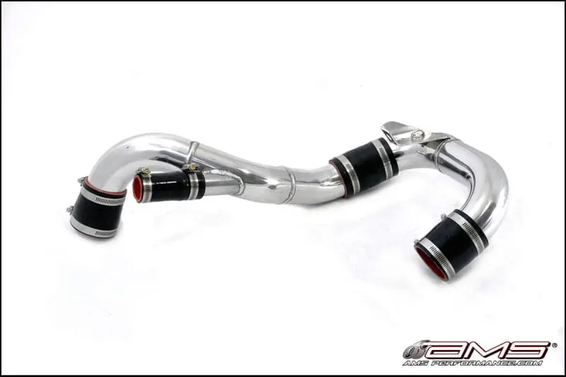 Ams Performance 08-15 Mitsubishi Evo X Lower I/C Pipe Kit For Stock Flange - Polished (Ams.04.09.0003-1) 1