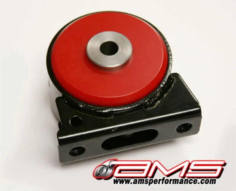 Ams Performance 08-15 Mitsubishi Evo X / Ralliart Front Lower Motor Mount Insert - Red/Race (Ams.04.03.0005-2) 1