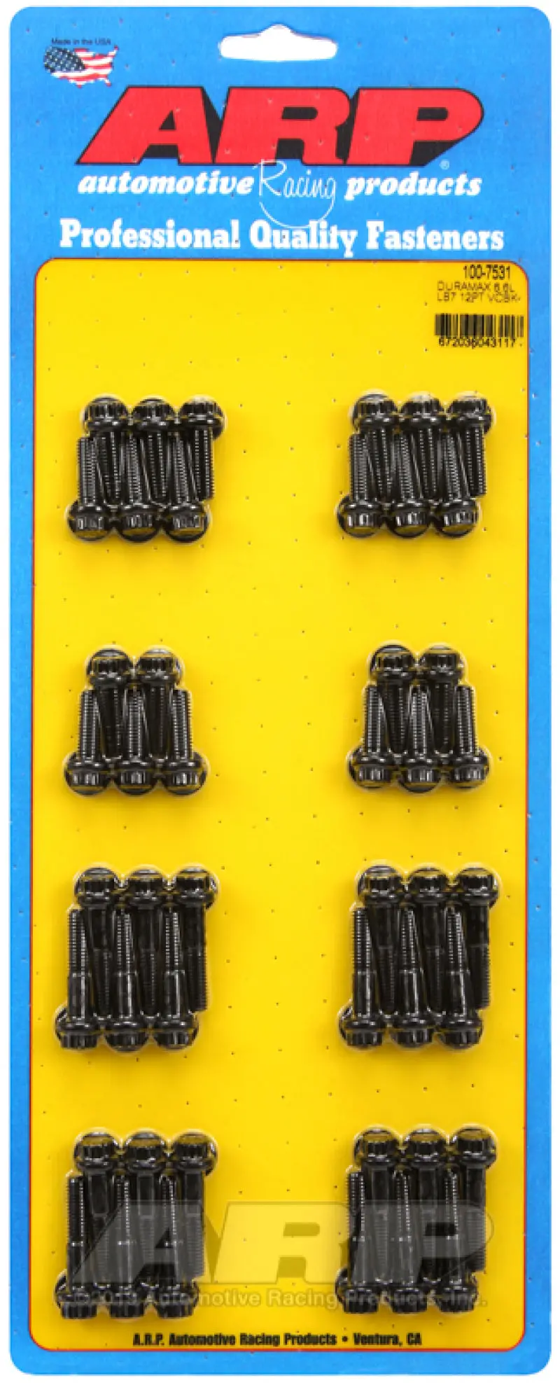 Arp Chevy Duramax 6.6L Lb7 12Pt Valve Cover Bolt Kit 1