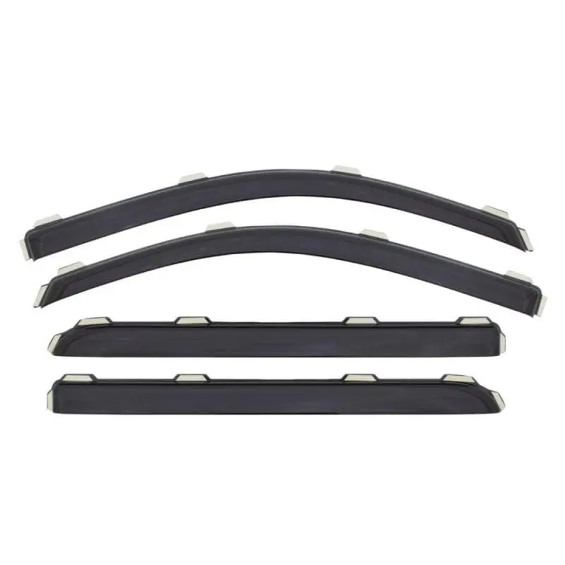 Avs 10-18 Toyota 4Runner Ventvisor In-Channel Front & Rear Window Deflectors 4Pc - Smoke 1