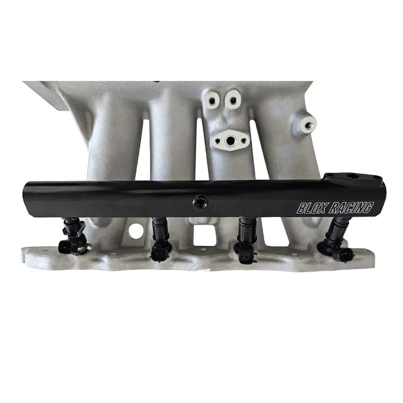 Blox Racing Xtreme Aluminum B-Series Honda Fuel Rail Black - Garage Sale 1