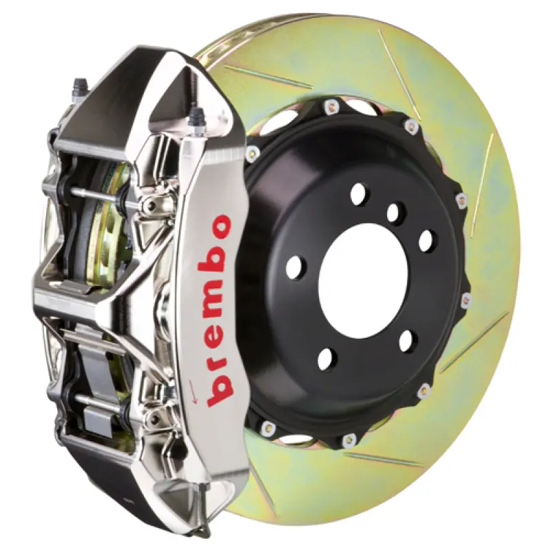 Brembo 23+ Gr Corolla Front Gtr Bbk 4 Piston Billet355x32 2Pc Rotor Slotted Type-1- Nickel Plated (1M2.8068Ar) 1
