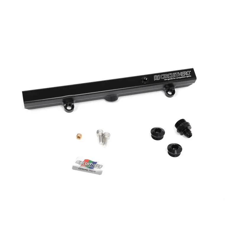 Circuit Hero Aluminum Fuel Rail K-Series Honda - Black 1