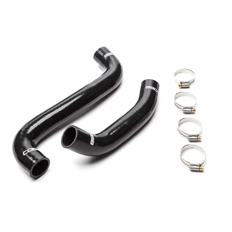 Cobb 08-14 Subaru Wrx / 08-20 Sti Black Silicone Radiator Hoses 1