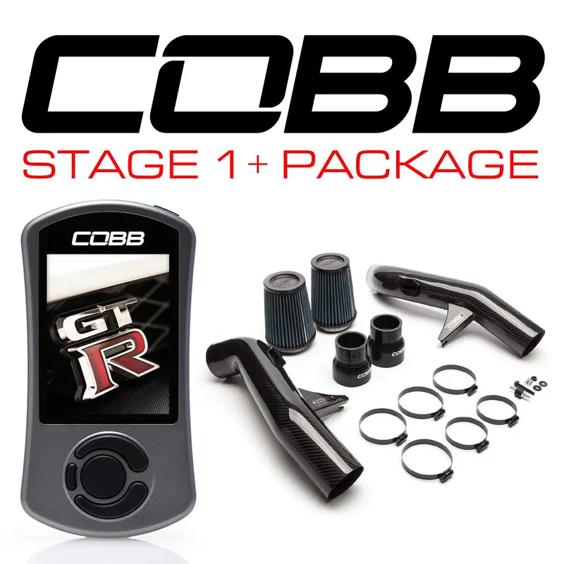 Cobb 14-18 Nissan Gt-R Stage 1+ Carbon Fiber Power Package (Nis-007) (Nis007011pcf) 1