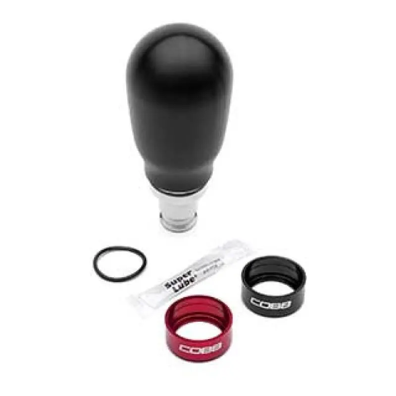 Cobb 17-21 Honda Civic Type R 6-Speed Tall Weighted Cobb Knob - Black 1