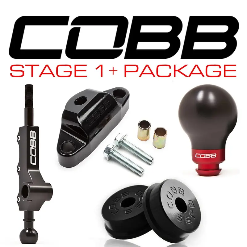 Cobb Subaru 08-14 Wrx, 05-09 Lgt/Obxt, 06-08 Fxt 5Mt Stage 1+ Drivetrain Package (Cobb214x01p-Bk) 1