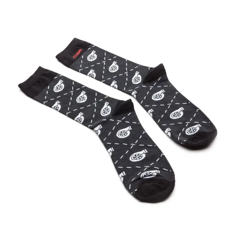 Cobb Tuning Crew Socks (Mens Standard Size Us 9-13) (Co-Cobb-Socks) 1