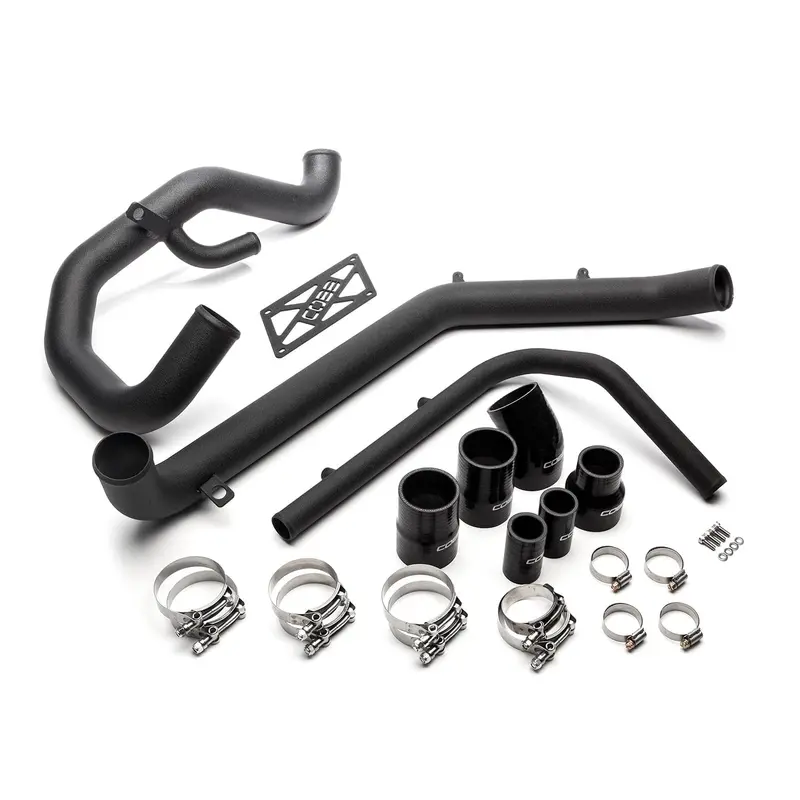 Cobb Tuning Hard Pipe Kit For 08-15 Evo X (Black Powdercoated Piping) 1