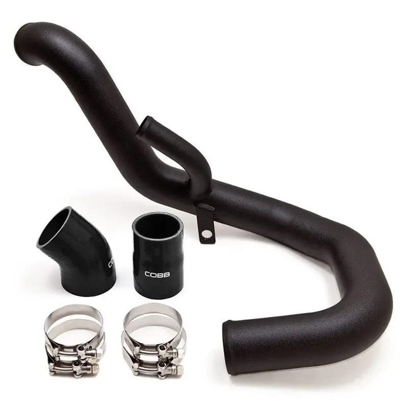Cobb Tuning Lower Hard Pipe Kit For 08-15 Evo X (Black Powder Coating) (Cobb752540bk) 1