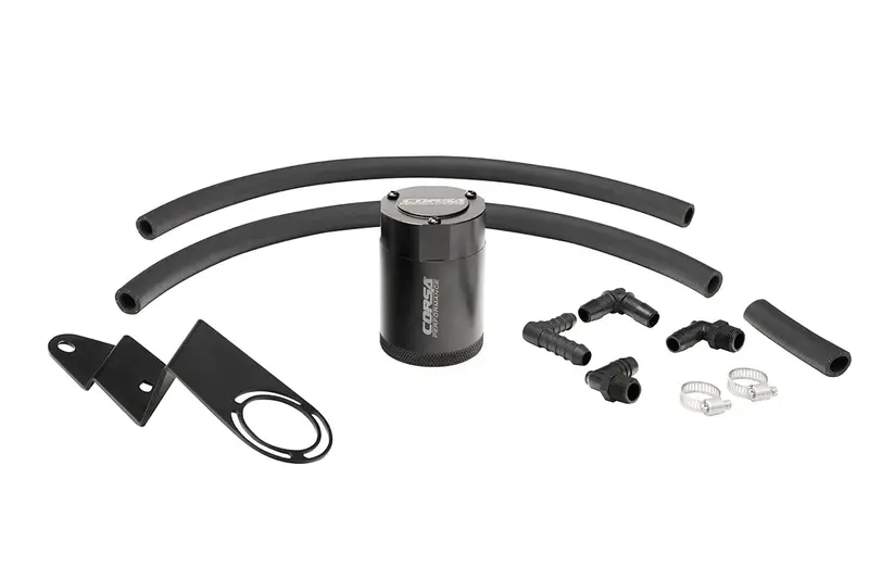 Corsa Aluminum Oil Catch Can W/ Bracket For 2022+ Toyota Tundra 3.4L V6 | Cc0020 1