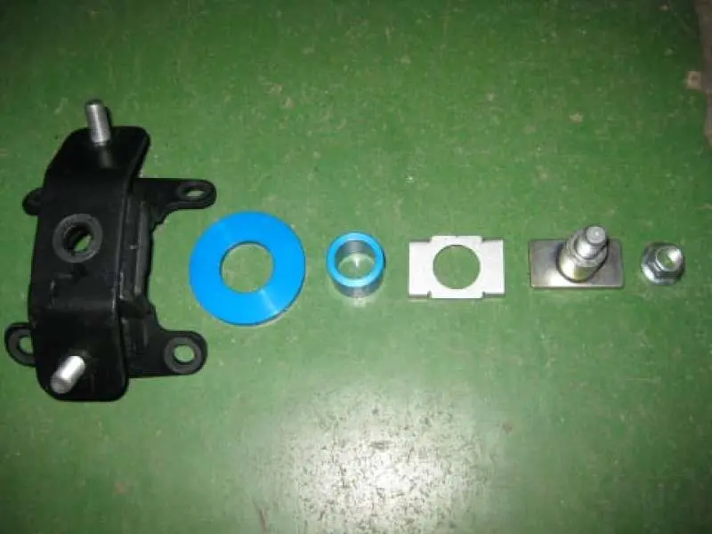 Cusco 13-21 Subaru Brz / 13-16 Scion Fr-S / 17-21 Toyota 86 Bolt-On Transmission Mount Collar - Rear 1