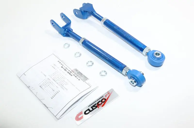 Cusco 99-02 Silvia (S15) | 89-94 Silvia 240Sx (S13) | 95-98 Silvia 240Sx (S14) Adjustable Rear Toe Control Arm Set (Cus223 474 Ed) 1