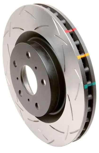 Dba T3 4000 Series T-Slot Uni-Directional Rear Slotted Brake Rotor For Subaru Wrx 1