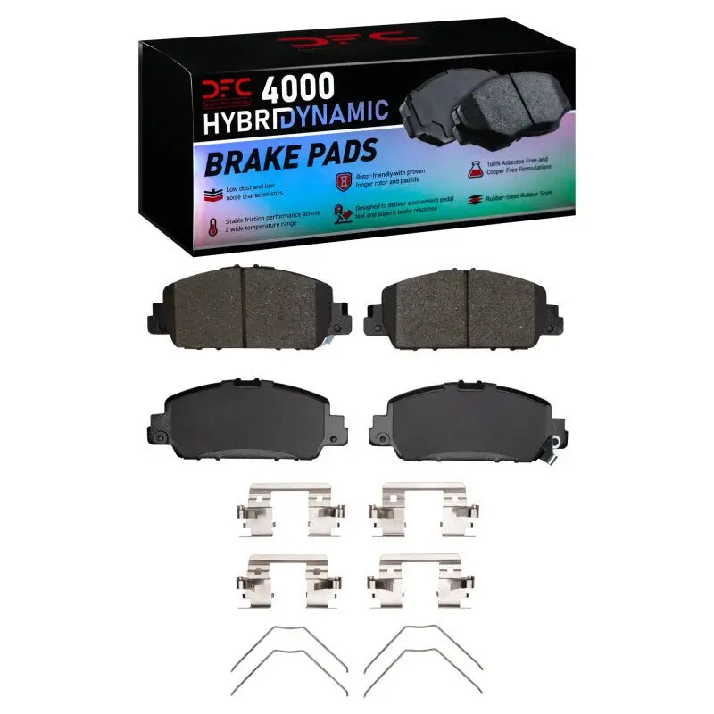 Dfc 13-25 Honda Accord Front 4000 Hybridynamic Brake Pads And Hardware Kit 1