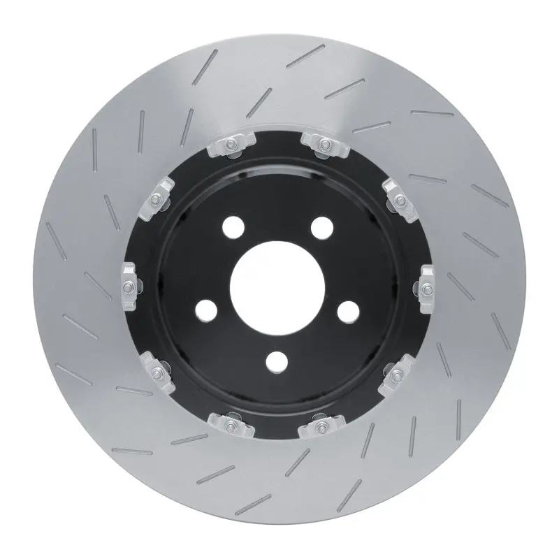 Dfc 15-20 Dodge Challenger Front Slotted Hi-Carbon Alloy Geomet Coated Rotor 1