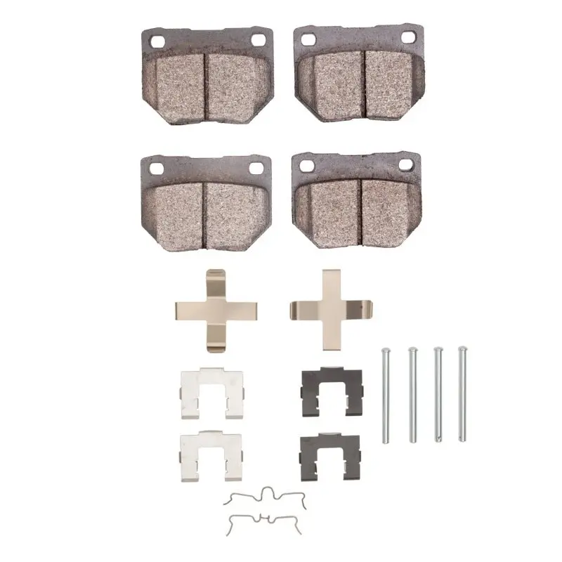 Dfc 89-96 Nissan 300Zx Rear Active Performance Pads And Hardware Kit 1
