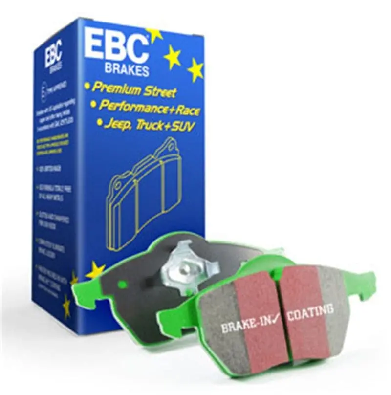 Ebc 10+ Honda Cr-Z 1.5 Hybrid Greenstuff Front Brake Pads 1