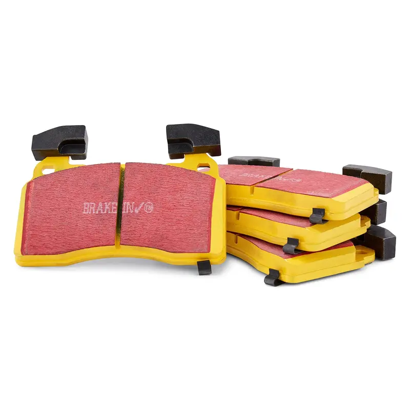 Ebc Yellowstuff Front Brake Pads - 17+ Civic Type R Fk8, 04-17 Sti, & 03+ Evo 1