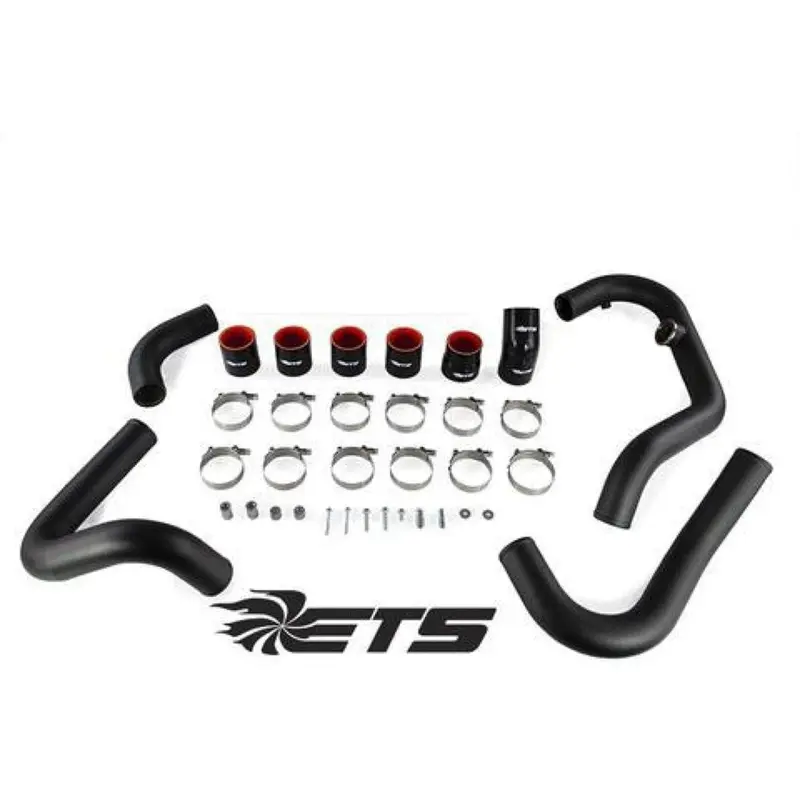 Ets 15-21 Sti Wrinkle Black Rotated Piping Kit W Tial & Pw Street Manifold 1