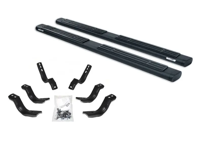 Go Rhino 2022 Toyota Tundra Crew Max 4Dr 6In. Oe Xtreme Complete Kit W/Sidesteps + Brkts - Tex. Blk (686443587T) 1