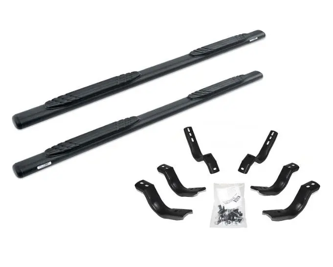 Go Rhino 2022 Toyota Tundra Double Cab 4Dr 4In. Oe Xtreme Kit W/Sidesteps + Brkts - Tex. Blk (684443580T) 1