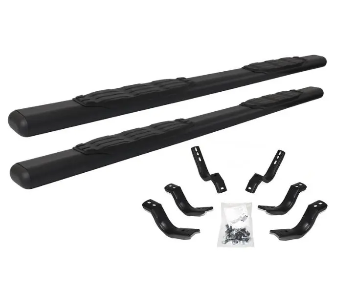 Go Rhino 2022 Toyota Tundra Double Cab 4Dr 5In. 1000 Series Kit W/Sidestep + Brkts - Tex. Blk (105443580T) 1