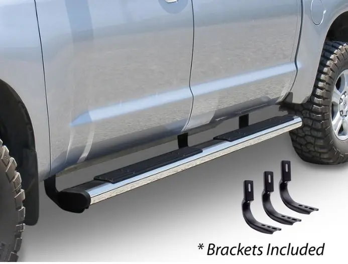 Go Rhino 2022+ Toyota Tundra Double Cab 4Dr 6In. Oe Xtreme Kit W/Sidesteps + Brkts - Polished (686443580Ps) 1