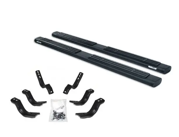 Go Rhino 2022 Toyota Tundra Double Cab 4Dr 6In. Oe Xtreme Kit W/Sidesteps + Brkts - Tex. Blk (686443580T) 1