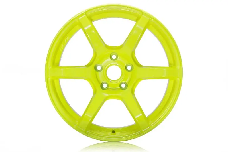 Gram Lights 57C6 17X9 +40 5-100 Luminous Yellow Wheel 1