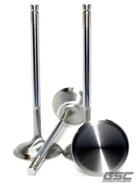 Gsc P-D 13- Subaru/Scion Brz/Fr-S Chrome Polished Exhaust Valve - 29Mm Head (Std) - Set 8 (2121-8) 1