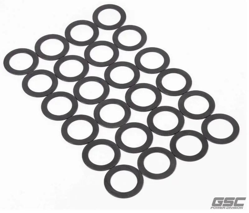 Gsc P-D Toyota 2Jz-Gte / Nissan Vr38dett .5Mm Thick 27.56Mm Od 18.4Mm Id Spring Seat Kit (Set Of 24) (1083) 1