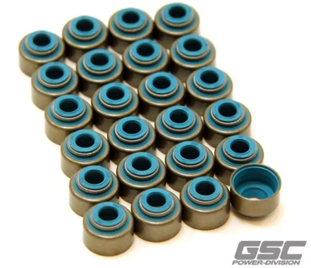 Gsc P-D Toyota 2Jz Viton 6.6Mm Exhaust Valve Guide Seal Kit Set Of 12 (1029) 1