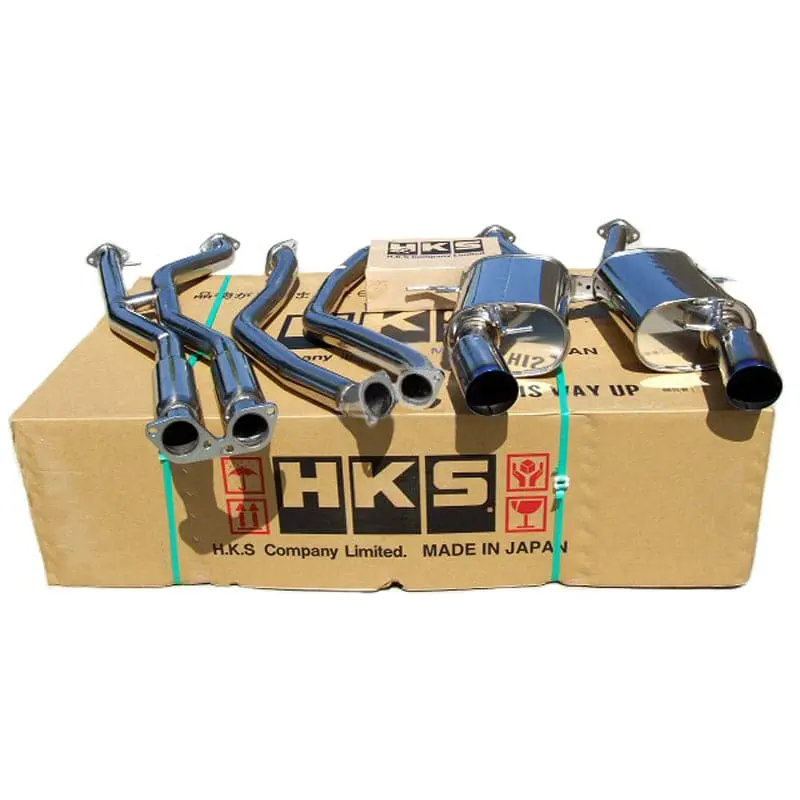 Hks 07-09 Bmw 335I Coupe Only Legamax Hi-Power Dual Sos304 Ti-Tip Catback Exhaust (31013-Bg001) 1