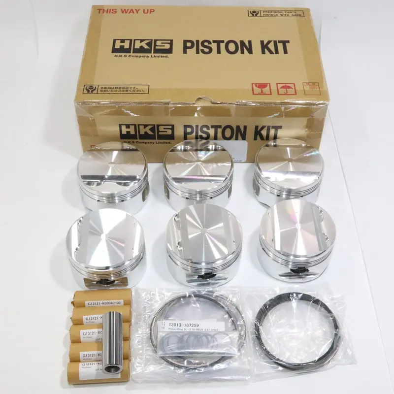 Hks 1989-2002 Nissan Skyline Gt-R Forged Piston Kit Rb26 Step2 D87 (Hks2103-Rn021) 1