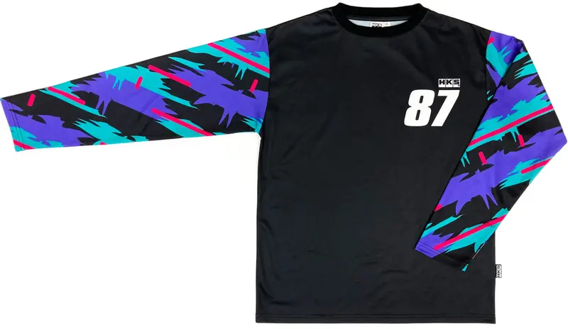 Hks Oil Color Sleeve T-Shirt/Dry M (51007-Ak455) 1